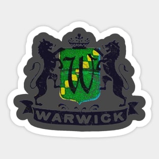 Warwick Records Sticker